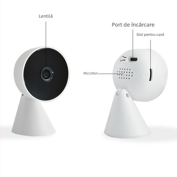 Cameră inteligentă de supraveghere în interior, WiFi, 1080p, obiectiv de 16 mm, Z1