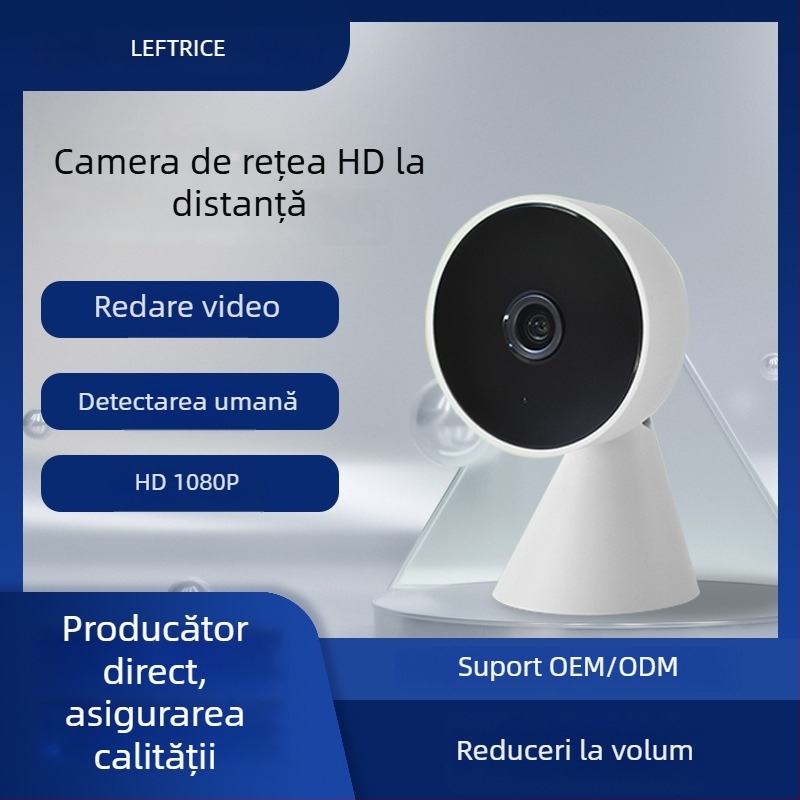 Cameră inteligentă de supraveghere în interior, WiFi, 1080p, obiectiv de 16 mm, Z1