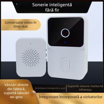 Videointerfon inteligent pentru interior și exterior, cu comunicare bidirecțională, cameră IP 1080p