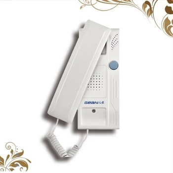 Unitate internă cu două fire pentru interfon de bloc - audio, extensie universală, compatibilă cu soneria