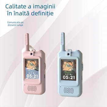 JK300 Interfon video portabil pentru copii, Chat vocal, Video wireless pe distanțe lungi, Distanță teoretică 500, Putere RF 2900
