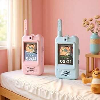 JK300 Interfon video portabil pentru copii, Chat vocal, Video wireless pe distanțe lungi, Distanță teoretică 500, Putere RF 2900
