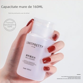 Îndepărtător de lac de unghii - Brand: Tide (Beauty); Model: Limitpretty trendy; Conținut net: 160 ml; Perioadă de valabilitate: 3 ani