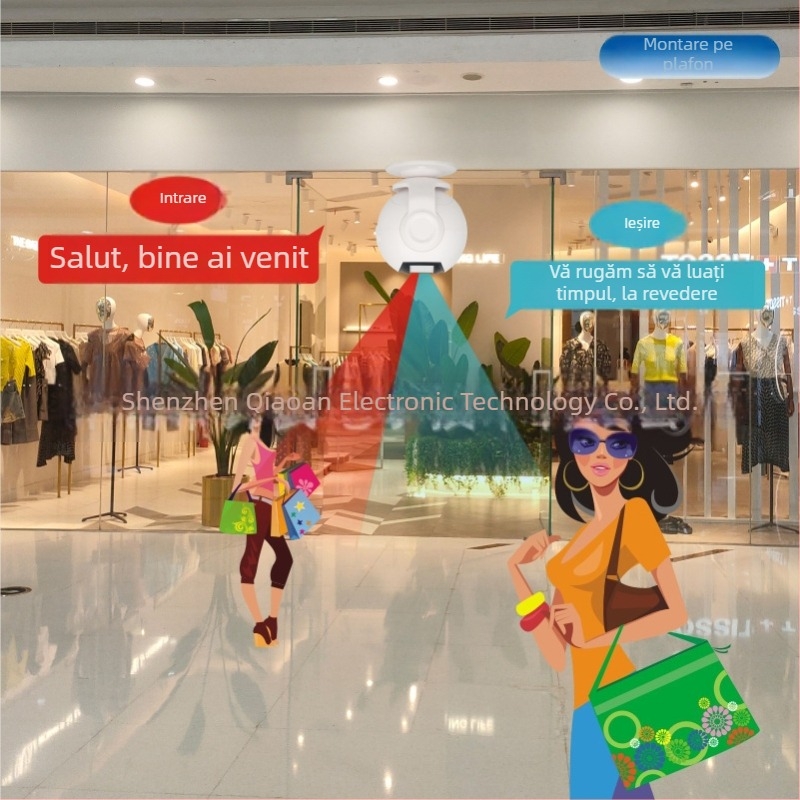 Bonlor sonerie de ușă cu inducție, model Br–wc–s, alimentare: baterie sau adaptor, tensiune: 5V