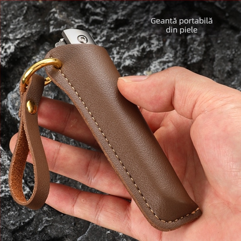 Briceag Jin Tuo pliabil cu model Damascus, oțel inoxidabil 3Cr13Mov, utilizare multiplă pentru camping în aer liber, deschidere rapidă