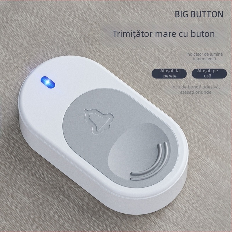 Sonerie wireless pentru uz casnic CX-ZB8093, 90-250V, <=0.5W, melodie de 58 tonuri, utilizare casnică