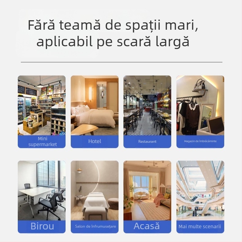 Sonerie wireless pentru ușă CMF1788 – vibrații, 39 tonalități, iluminare de noapte, alimentare DC5.0V sau baterii 2032/14500 Li, consum 0.5W