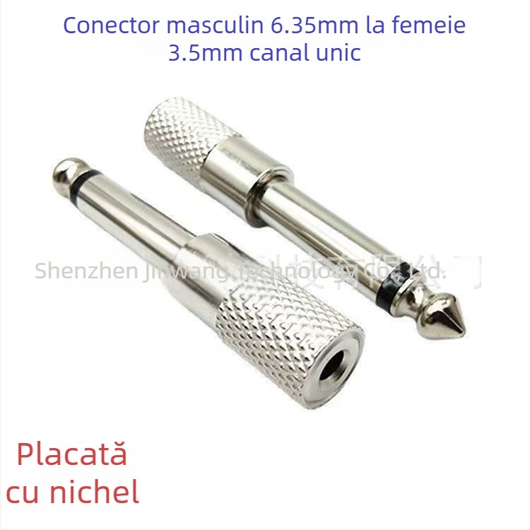 Cablu audio, placat cu nichel, HiFi sunet, conectori placati cu nichel anti-oxidare și durată de viață mai mare, model AJS6535