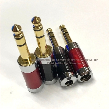 Mufe de audio stereo, 3 conductori din cupru, ROHS, pentru microfon, karaoke și difuzoare