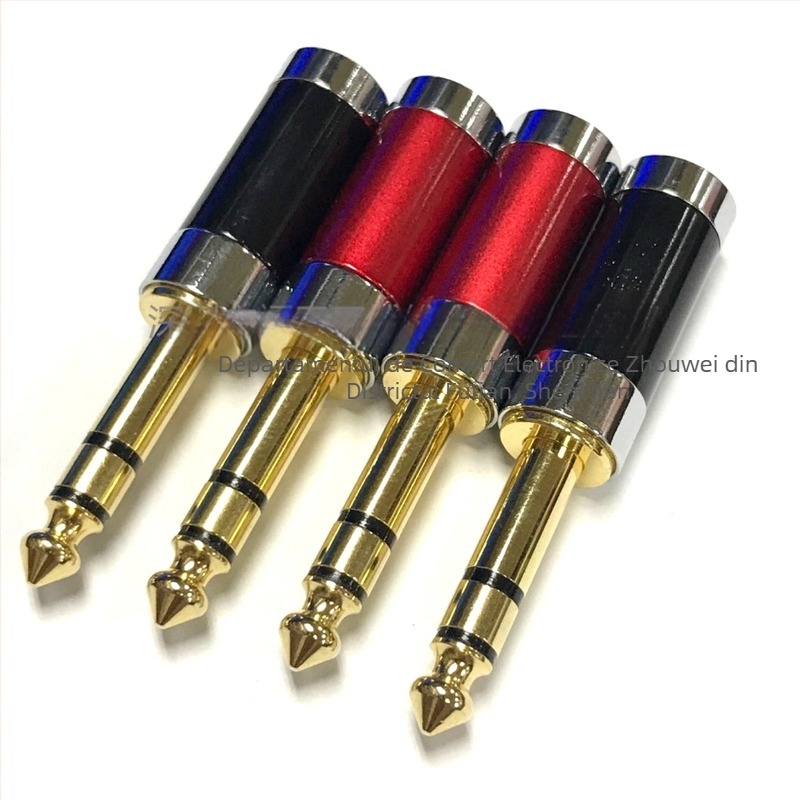 Mufe de audio stereo, 3 conductori din cupru, ROHS, pentru microfon, karaoke și difuzoare