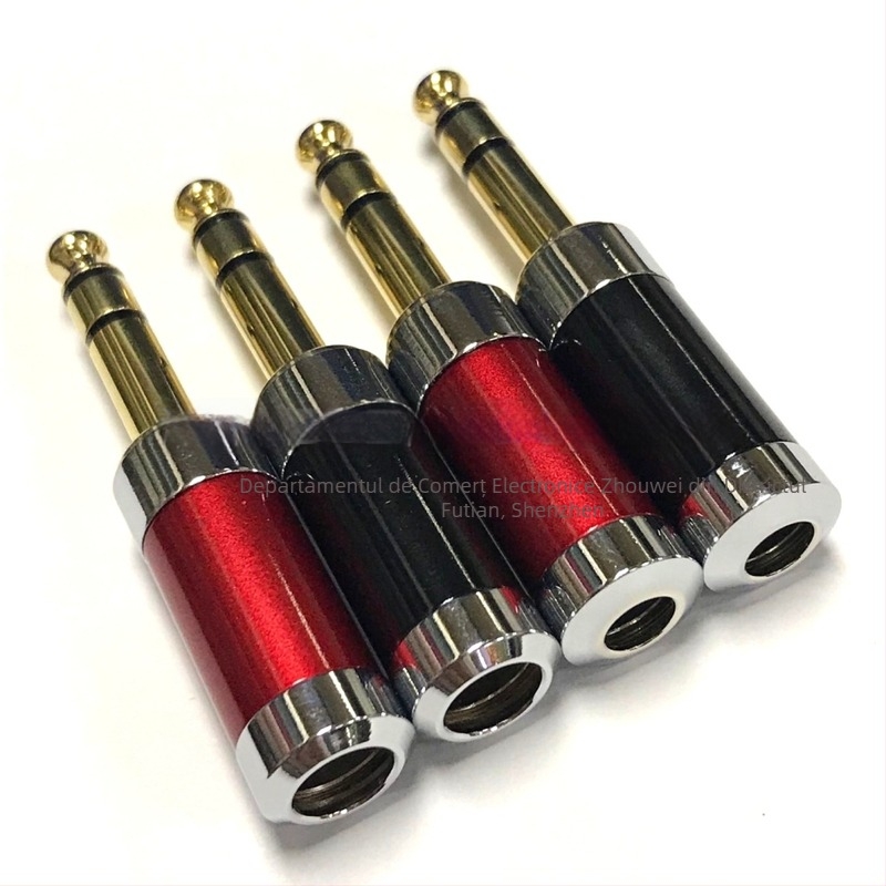 Mufe de audio stereo, 3 conductori din cupru, ROHS, pentru microfon, karaoke și difuzoare