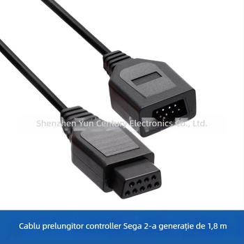 Cablu de extensie Sega Genesis 2/3 – înveliș PVC, pentru audio și video, brand Xiang Qi Rui