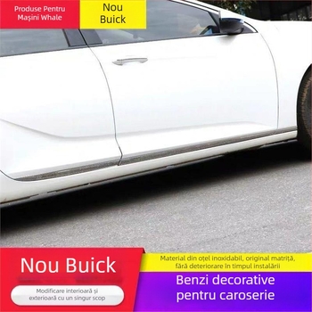 Bandă decorativă pentru geam Buick Regal – oțel inoxidabil, montaj, margine de ușă