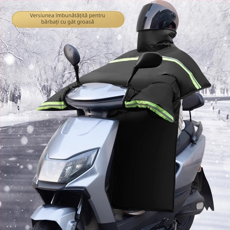 Husă pentru parbriz scuter Uhr125 – rezistentă la uzură, căptușeală din fleece gros pentru iarnă