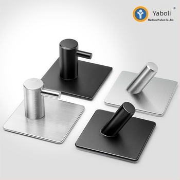 Concise-1 Cârlig din oțel inoxidabil 304 fără găuri pentru haine și depozitare în dulap — stil modern minimalist