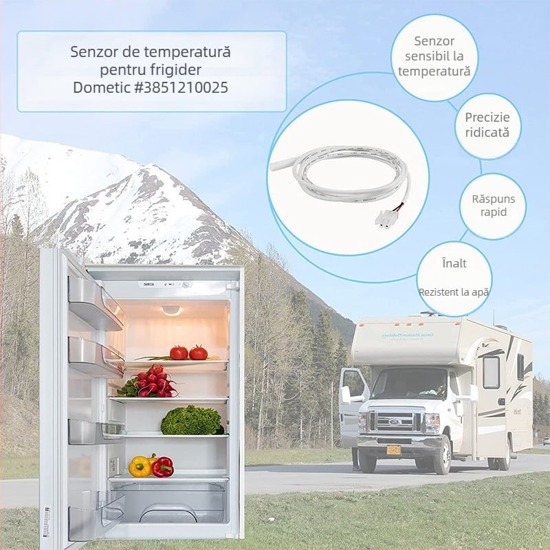 Senzor de temperatură NTC Xianghang, model 122, pentru electrocasnice