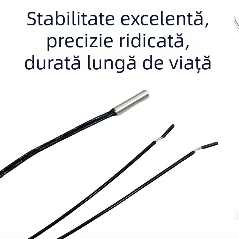 Pt1000 Senzor de temperatură pentru stații de încărcare vehicule electrice, senzor RTD plug-in