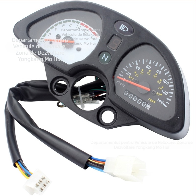 Panou de instrumente pentru motocicletă cu vitezometru și odometru pentru TTR250, compatibil cu Zongshen, Loncin, Lifan și Irbis