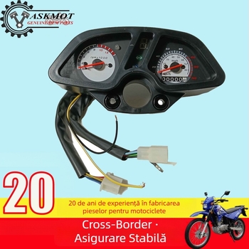 Tachometru pentru motocicletă off-road QM200, ASKMOT, 12V, 12W, Model QM200, Compatibil cu GXT200 DR200
