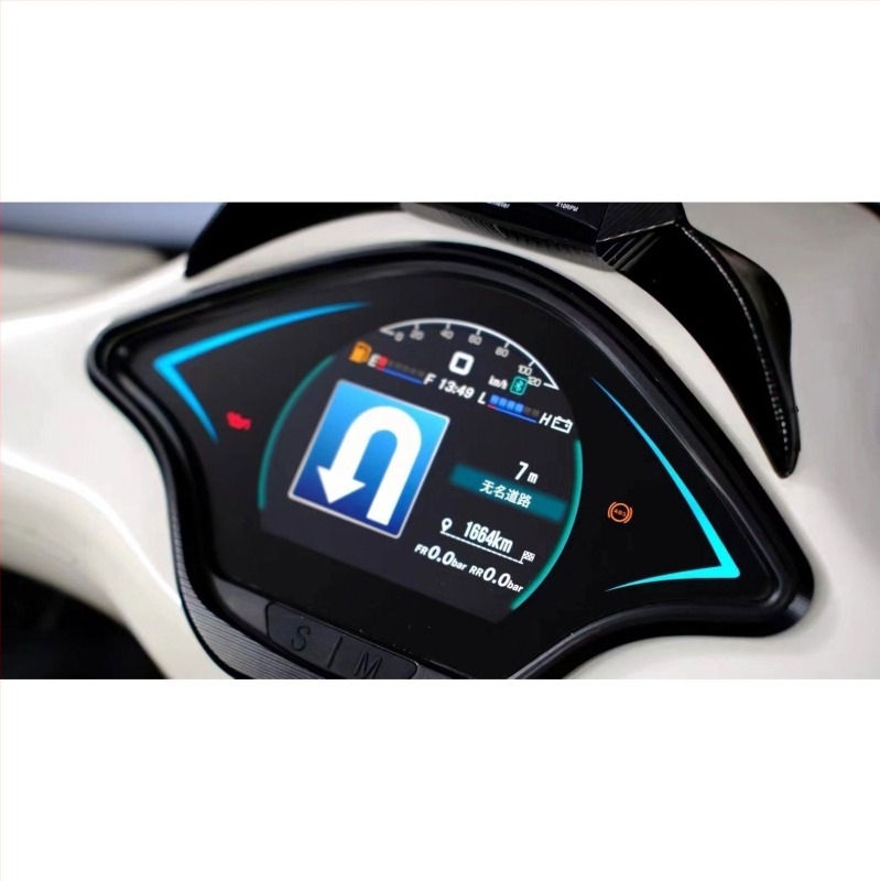 Panou de bord Vespa Sprint - Ecran LCD, 220V, 300W, Model Vespa instrument 002, Compatibil cu Vespa150