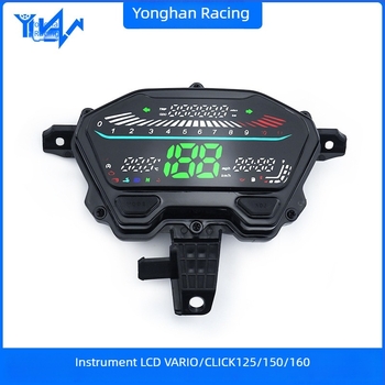 Panou de bord LCD pentru motocicletă VARIO125/CLICK125/150/160 – 12V, model VARIO125/CLICK125/150/160, compatibil cu HONDA VARIO125/CLICK125/150/160, SHARK POWER