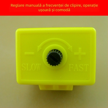 Flasher LED pentru motocicletă cu frecvență reglabilă - 12-30V, 50W, modelul 311-13, compatibil cu majoritatea motocicletelor