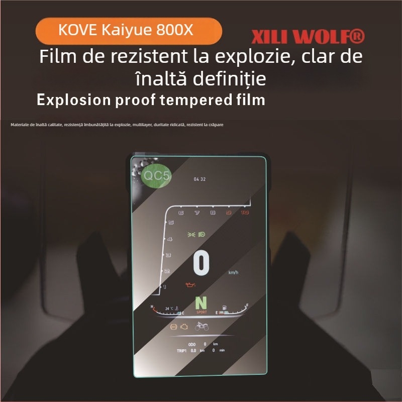 OTOTOGS folie de protecție pentru ecran LCD pentru 23 Kaiyue 800X - folie temperată, rezistentă la zgârieturi