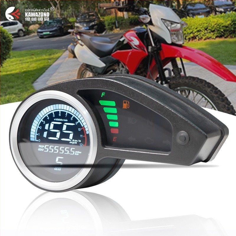 Panou de instrumente pentru motocicletă KAWAZONO – ABS, 0,4 kg, compatibil cu motociclete off-road braziliene