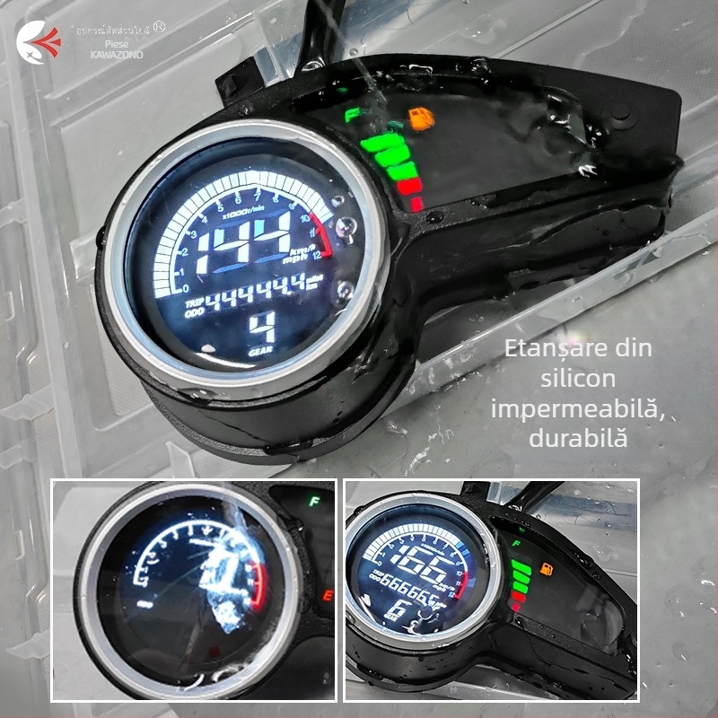 Panou de instrumente pentru motocicletă KAWAZONO – ABS, 0,4 kg, compatibil cu motociclete off-road braziliene