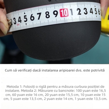 Set extins față și aripă spate pentru motociclete și tricicluri electrice – universal, polipropilenă (PP), scut impermeabil