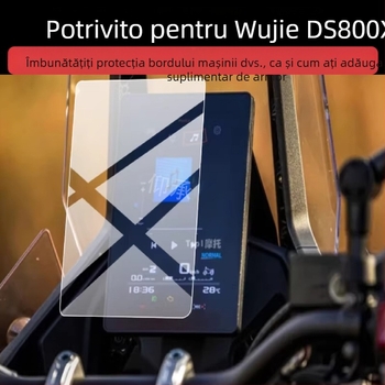 Film frontal pentru panoul de instrumente al motocicletei Wuji DS800X – TPU, HD, compatibil cu HTC