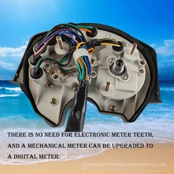 KAWAZONO panou de bord LCD pentru motocicletă XRM110 RS125, material ABS, compatibil cu XRM110 RS125, etichetă privată licențiată