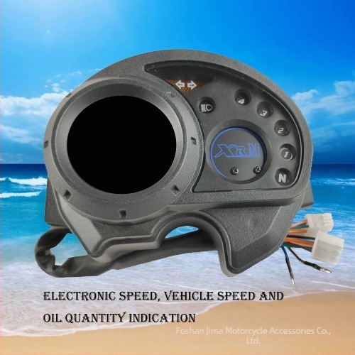 KAWAZONO panou de bord LCD pentru motocicletă XRM110 RS125, material ABS, compatibil cu XRM110 RS125, etichetă privată licențiată