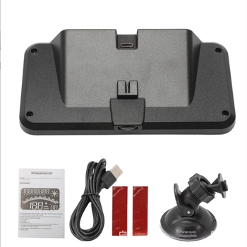 HUD GPS fără fir pentru mașină – afișaj head-up, TFT LCD 1920x1080, compatibil universal cu vehicule, afișaj viteză pentru camioane