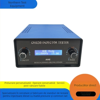 Tester EFI multifuncțional pentru injecție cu rail comun de înaltă presiune, cu măsurare a cursei dinamice a armaturii – CRI230, 110-220 V