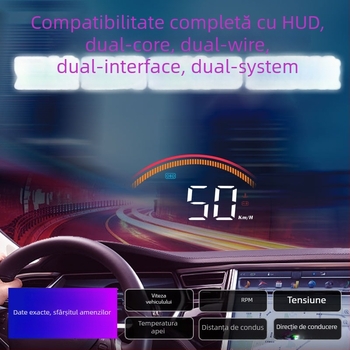 Weiying HUD ecran auto M11, alimentare OBD, ecran LED, model universal