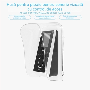 Xface600 Capac de protecție împotriva ploilor pentru recunoaștere facială, pentru sistemul de control al accesului în exterior (U200) – capacitate 1000, USB/IP/COM, 315 MHz, amprentă digitală