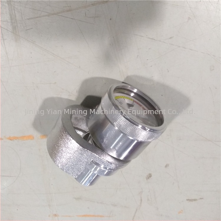 DN-60 manometru de vacuum cu două ace, din oțel inoxidabil, interval 0–40, precizie 2.5