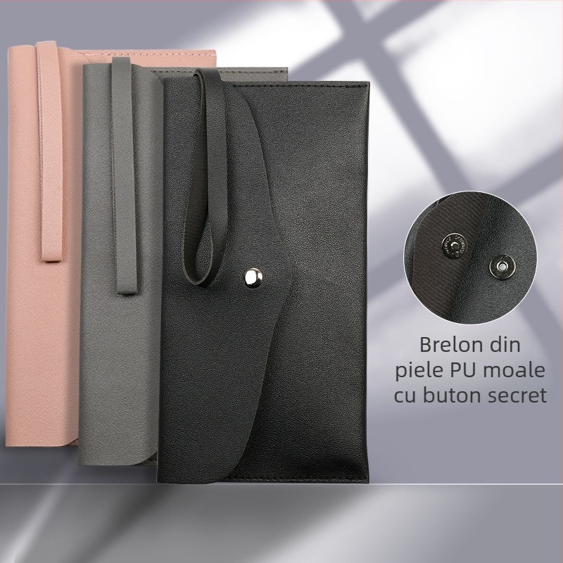 Geantă cosmetică pentru pensule, mâner din plastic, portabilă, ambalaj tip set, Shuji