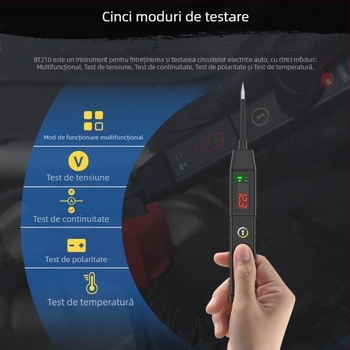 AUTOOL BT210 Detector de defecțiuni auto – Stilou pentru circuitele auto (Model BT210, Brand AUTOOL, Tip: Detector de defecțiuni auto)
