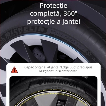 Cap centru pentru Tesla Model Y, acoperire completă a jantei, protecție anti-zgârieturilor, accesoriu pentru modificarea jantilor