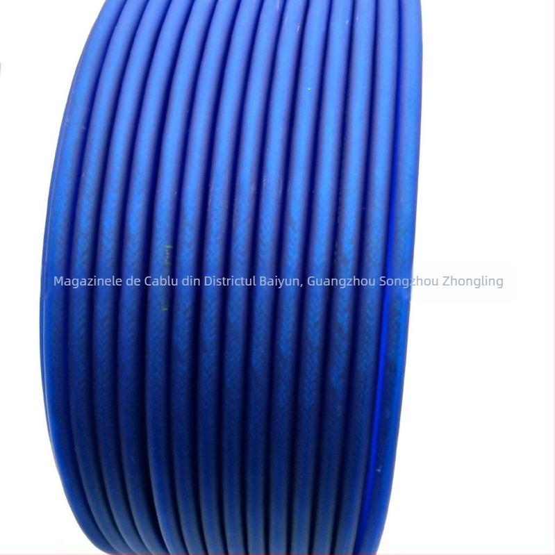 Cablu Zhongling pentru microfon și instrumente, cu miez dublu împletit, conductori din cupru pur, înveliș din PVC elastic