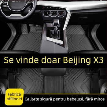 Beijing X3 covorașe auto din TPE, acoperire completă, pentru model special Zhida, 2021, covor șofer