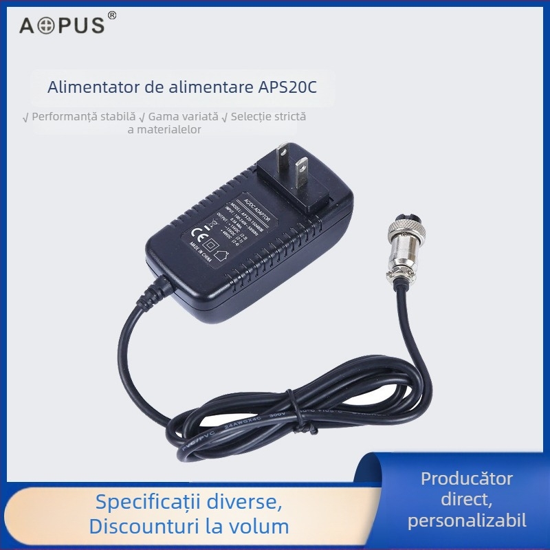 Opus adaptor de alimentare pentru mixer, intrare standard SUA, ieșire priză europeană standard, sursă de alimentare cu comutator, de înaltă putere