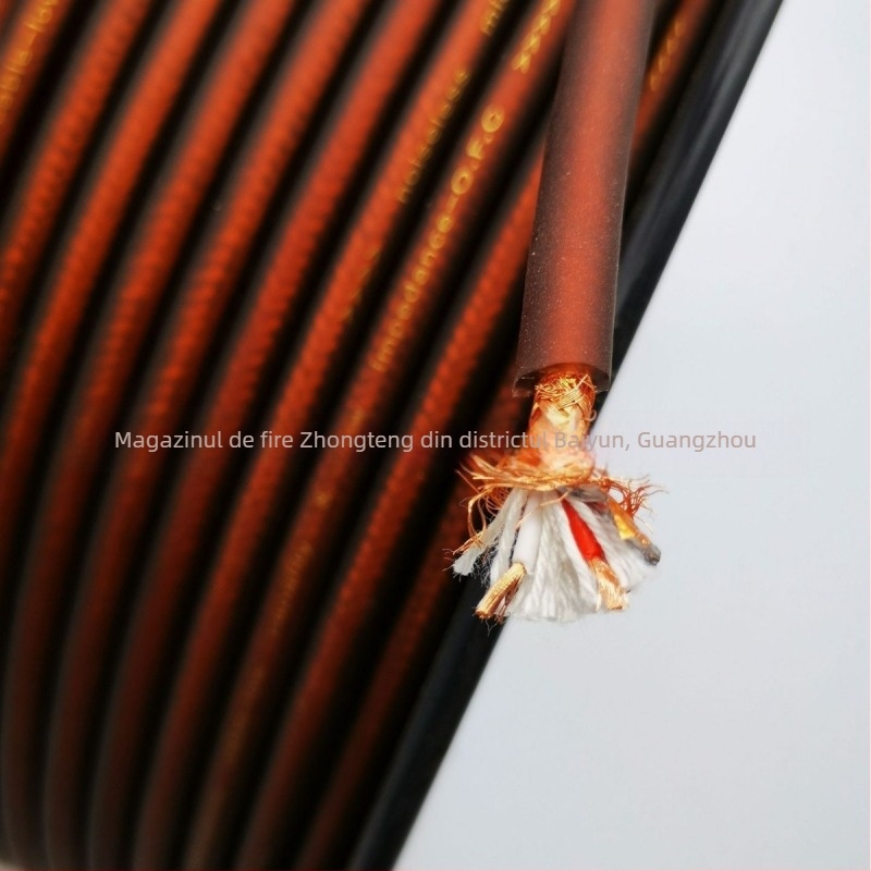 Cablă pentru microfon cu înveliș din PVC elastic, pentru microfon, mixer și karaoke (Brand: Zhongling; Potrivit pentru audio și video; Utilizare principală: microfon, mixer, karaoke)