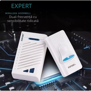 Able 72A07 Sonerie wireless – model 72A07, potrivită pentru case, magazine și clădiri de birouri