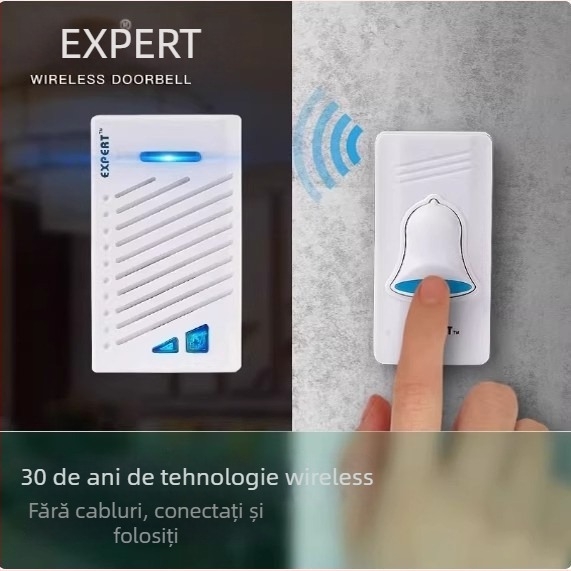 Able 72A07 Sonerie wireless – model 72A07, potrivită pentru case, magazine și clădiri de birouri
