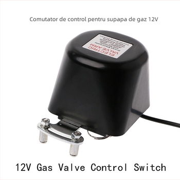 Manipulator de supape de gaze, 12V, cablat, deschiderea/închiderea automată a robinetului conductei de gaz