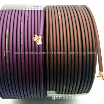 Cablu balansat pentru microfon și instrument cu înveliș PVC elastic; cablu audio multipurpose pentru microfon, chitară, mixer și iluminare; transmisie de semnal; potrivit pentru audio și video