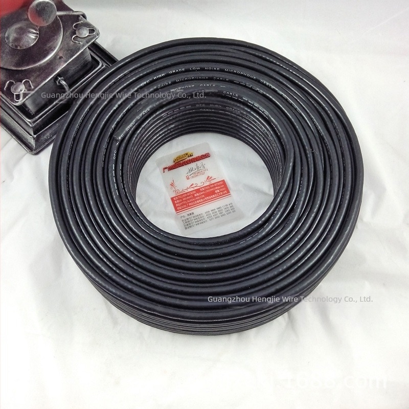 Cablu microfon cu cupru pur, 64 conductori, izolație PVC, lungime 75 m, grosime izolație 6 mm